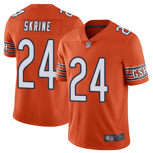 Chicago Bears Limited Orange Men Buster Skrine Alternate Jersey NFL Football #24 Vapor Untouchable->youth nfl jersey->Youth Jersey